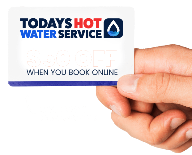 hot water system service cost